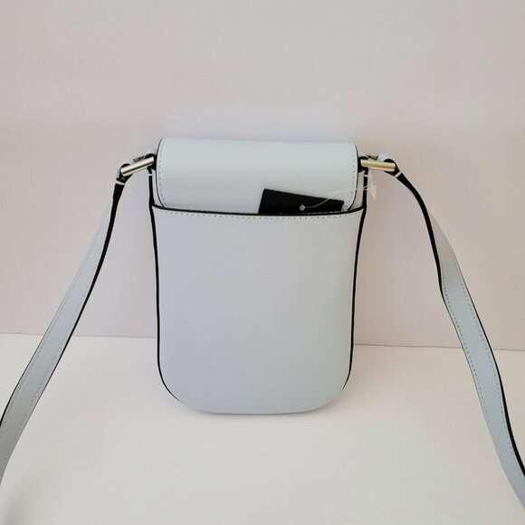 Kate Spade KB771 Sam Icon Spazzolato Leather Flap Phone Crossbody Watercolor - Picture 3 of 6